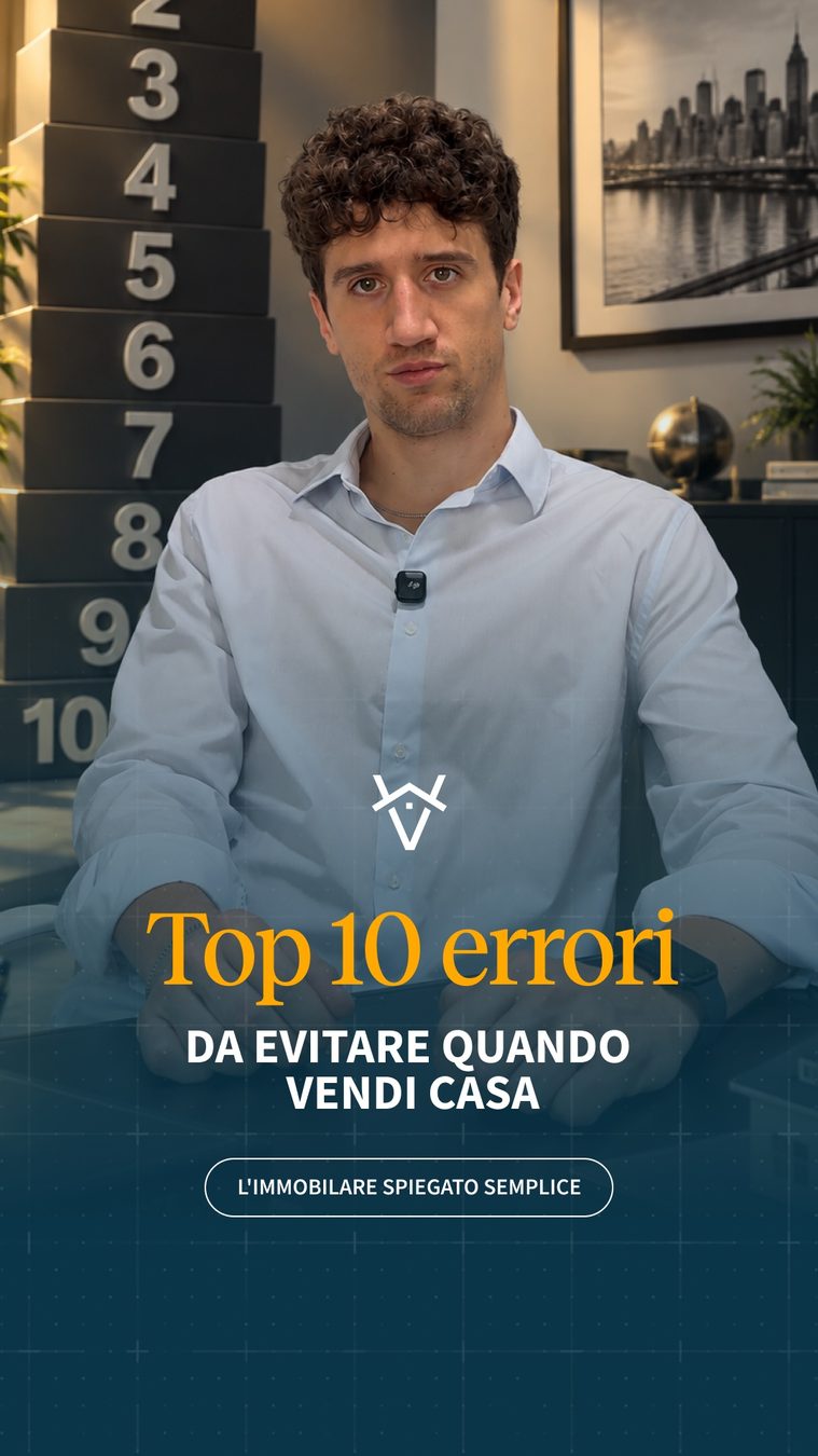 🏠 Vendere casa sembra semplice, ma alcuni errori possono complicare parecchio la vendita. Un prezzo fuori me…