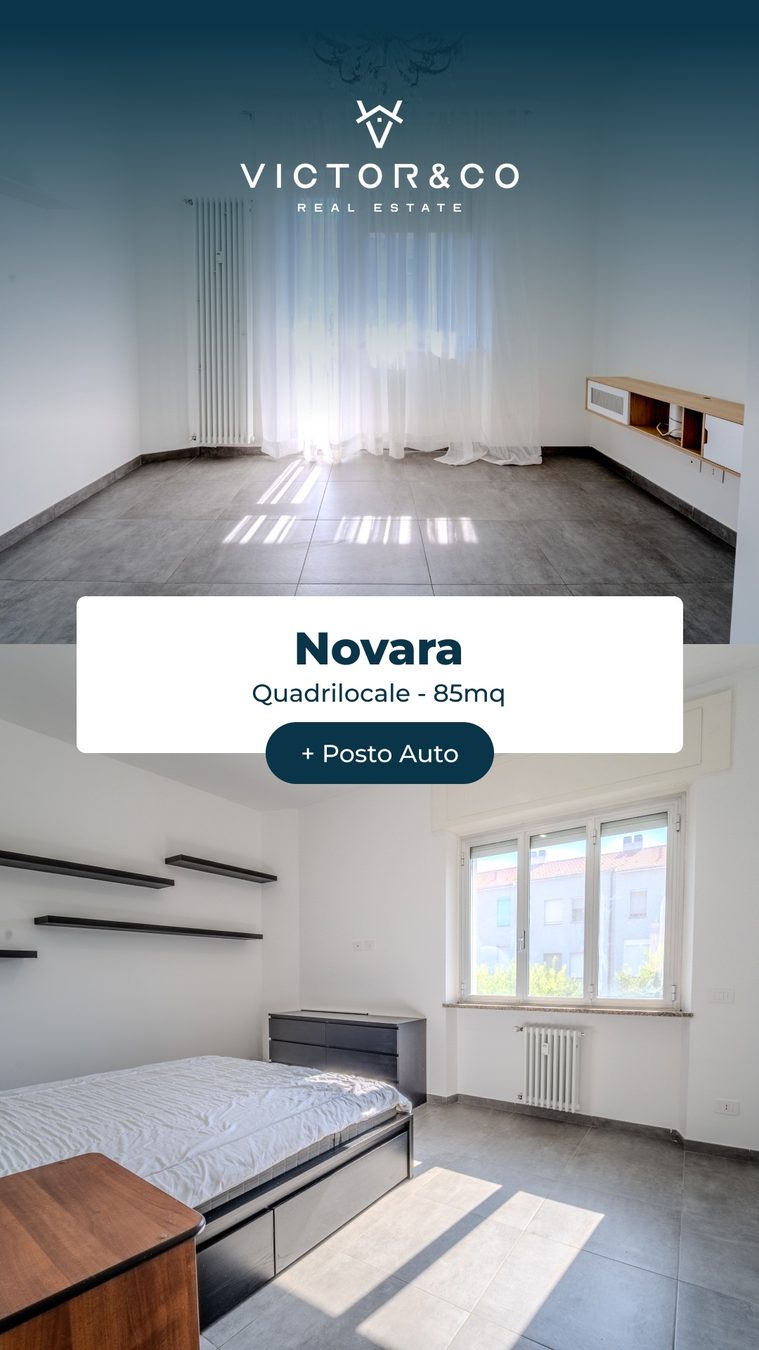 🏡 QUADRILOCALE RISTRUTTURATO A NOVARA - ZONA SACRO CUORE! Sei alla ricerca di un appartamento pronto da vive…